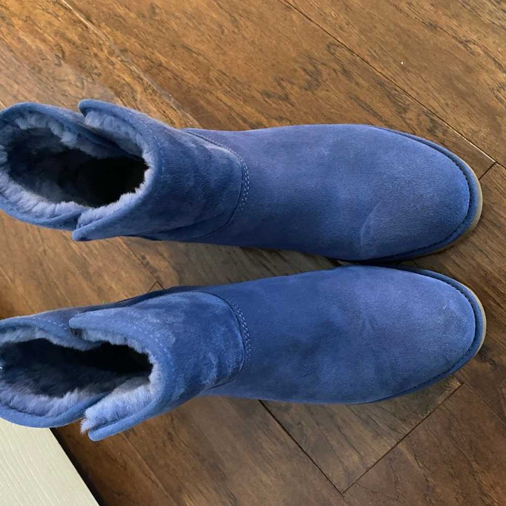 UGG Kristin blue slim booties 9 - image 6