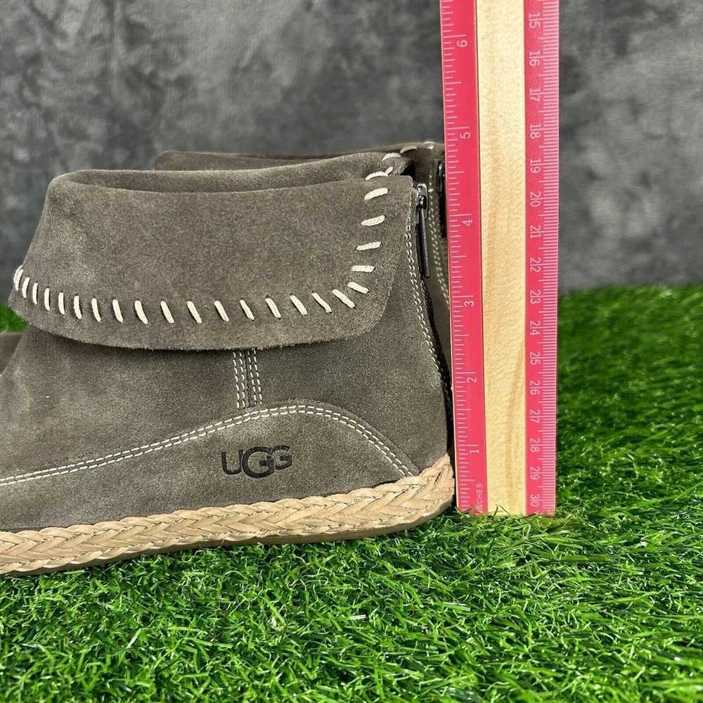 Ugg Varney Mid Boots Womens 6 M Gray Slate Suede … - image 5