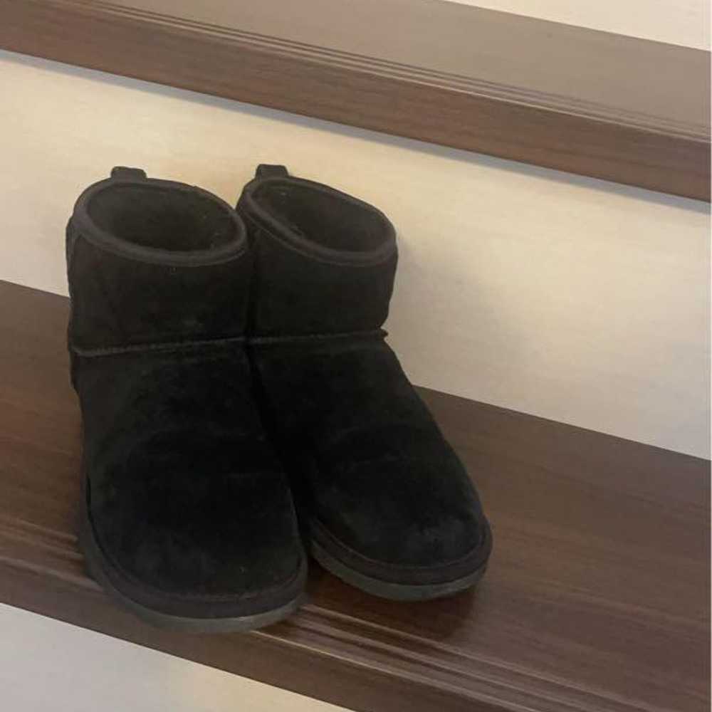 UGG sheepskin boots black, size 23. - image 2