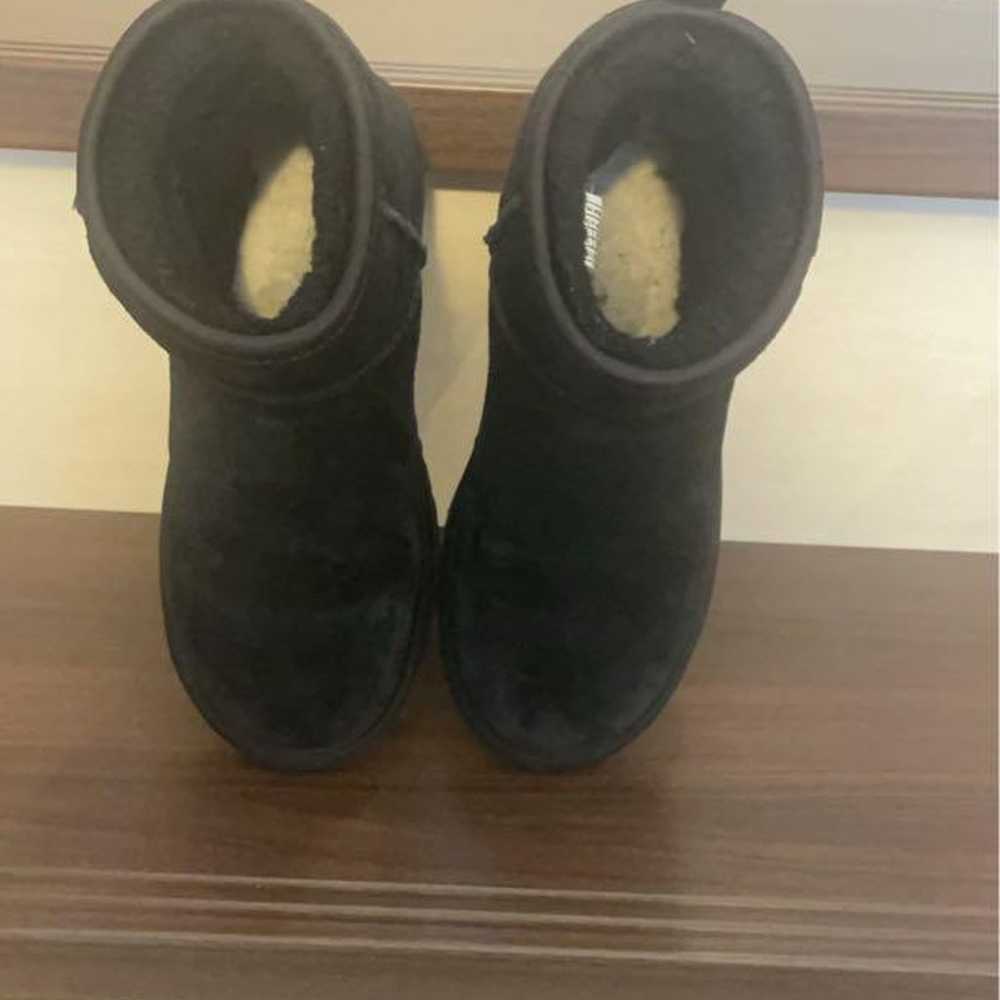 UGG sheepskin boots black, size 23. - image 3