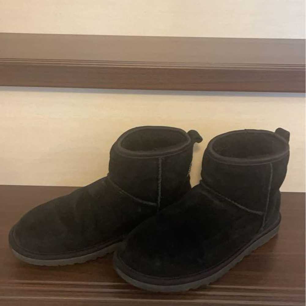 UGG sheepskin boots black, size 23. - image 6