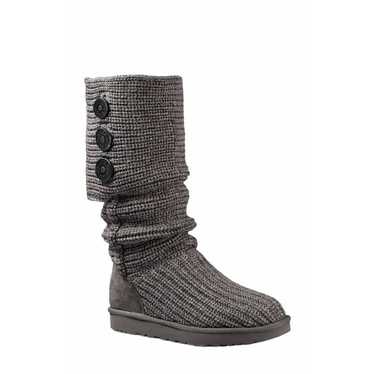 UGG Classic Cardy Button Knit Boots