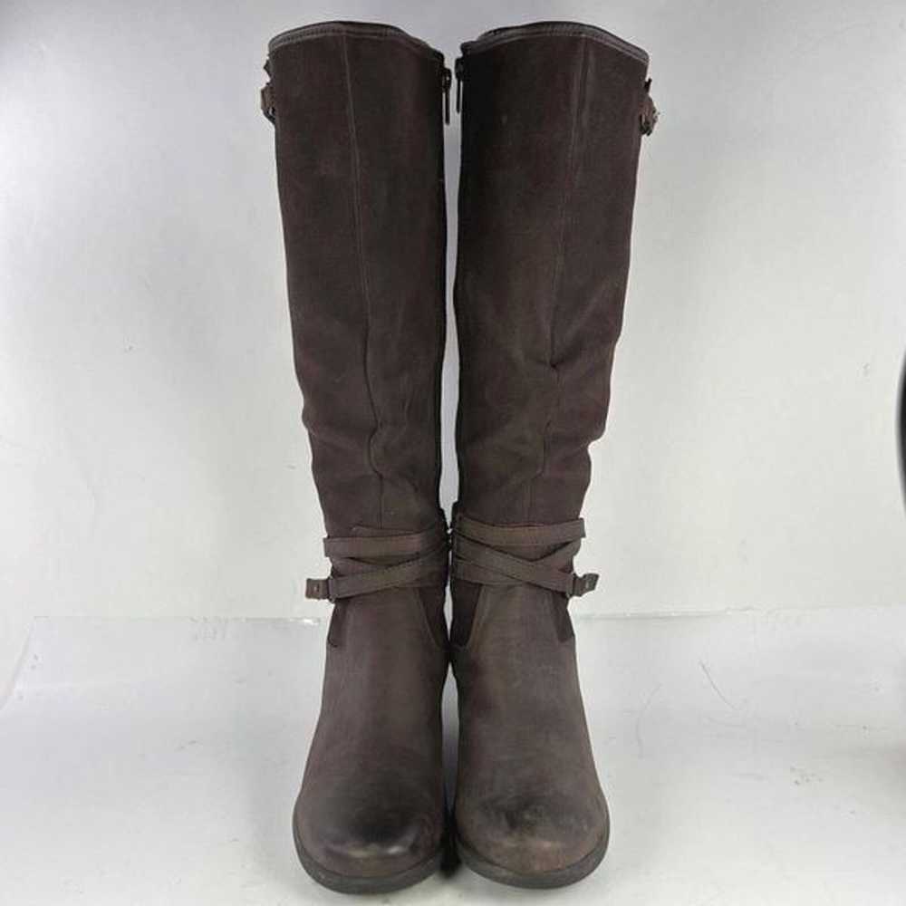 UGG Lesley Boot Knee High US 8 Brown Suede Leathe… - image 4