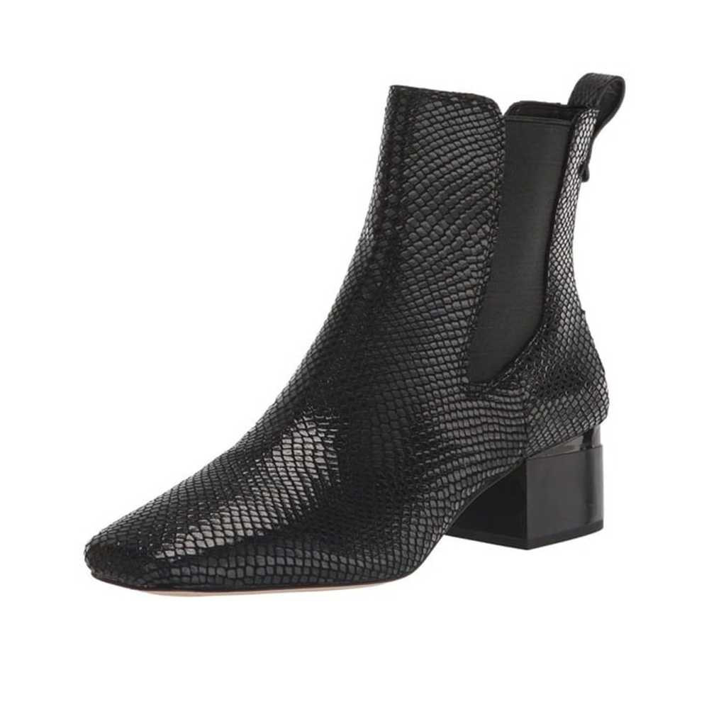 FrancoSarto Ankle Boots Size 9 Wide Black - image 1