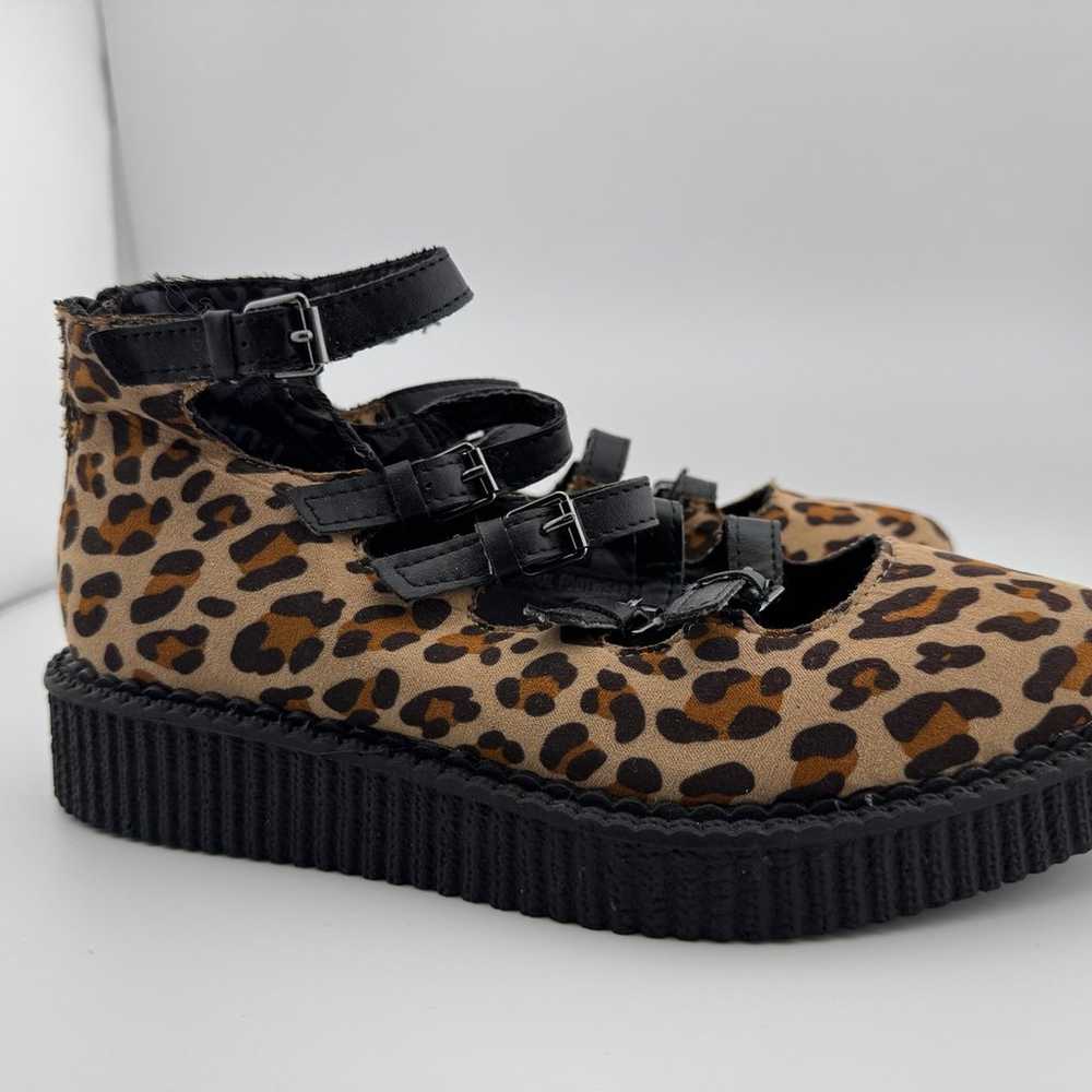 TUK T.U.K Shoe Mary Jane Creeper Womens US 7  Mul… - image 3