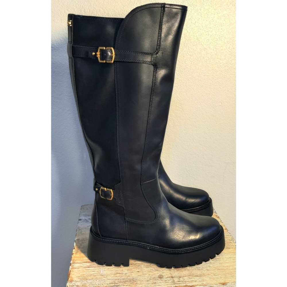 New Sam Edelman Elayna Buckled Tall Boots Size 8 … - image 1