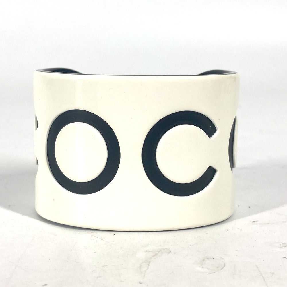 CHANEL Bangle plastic white 02P CC COCO Mark - image 1