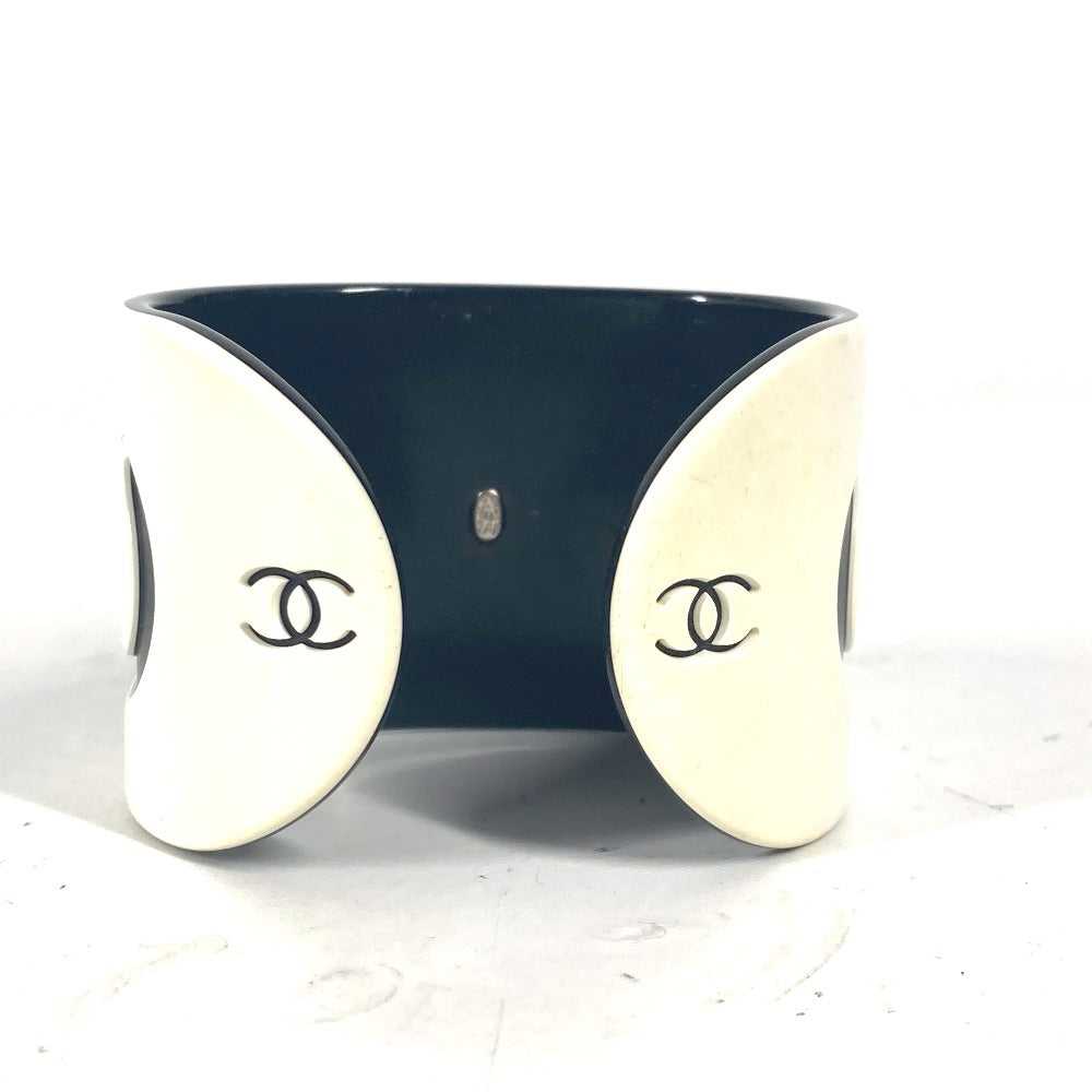 CHANEL Bangle plastic white 02P CC COCO Mark - image 2