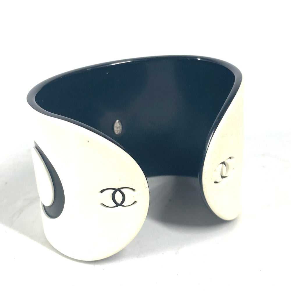 CHANEL Bangle plastic white 02P CC COCO Mark - image 5