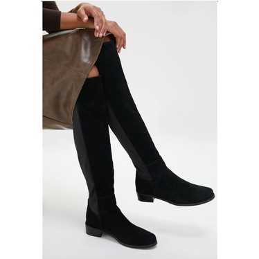 Blondo Tall Black Suede Velma Waterproof Boots Siz