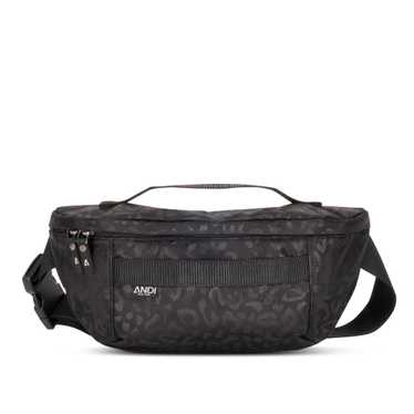 ANDI The Bum Bag - Black Leopard