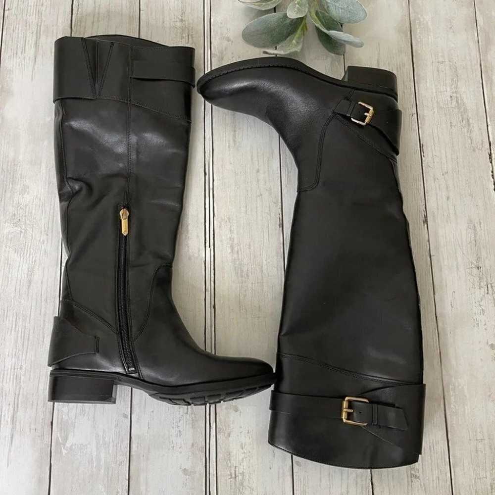 SAM EDELMAN Black tall boots Portman Sz 6 - image 2