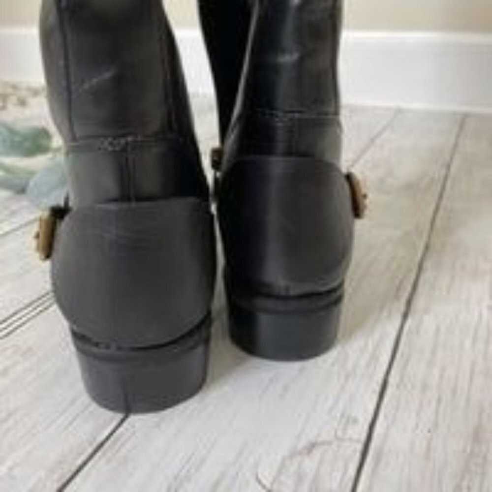 SAM EDELMAN Black tall boots Portman Sz 6 - image 3