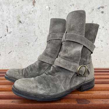 Fiorentini and Baker Eternity Grey Suede Boots, S… - image 1