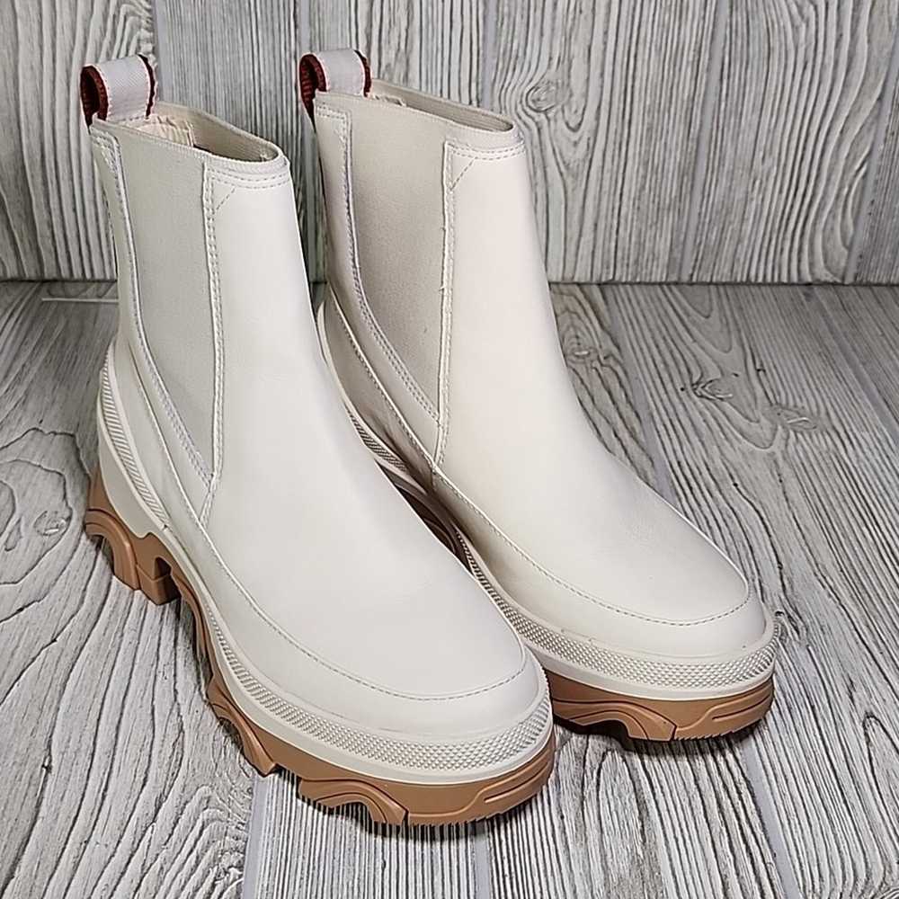 Sorel Brex Chelsea Boots Natural/Sea Salt Womens … - image 9