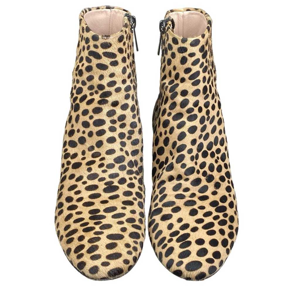 Cavellini Women’s Calf Hair Leopard Print Ankle B… - image 7