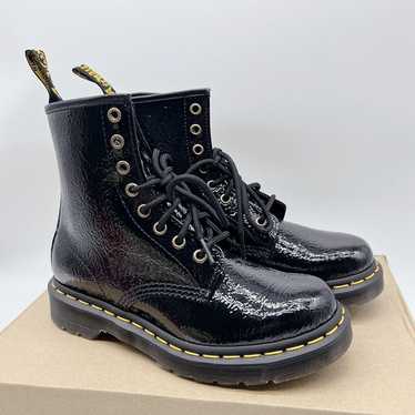 Dr. Martens 1460 8-Eye Lace Up Combat Boots Black… - image 1