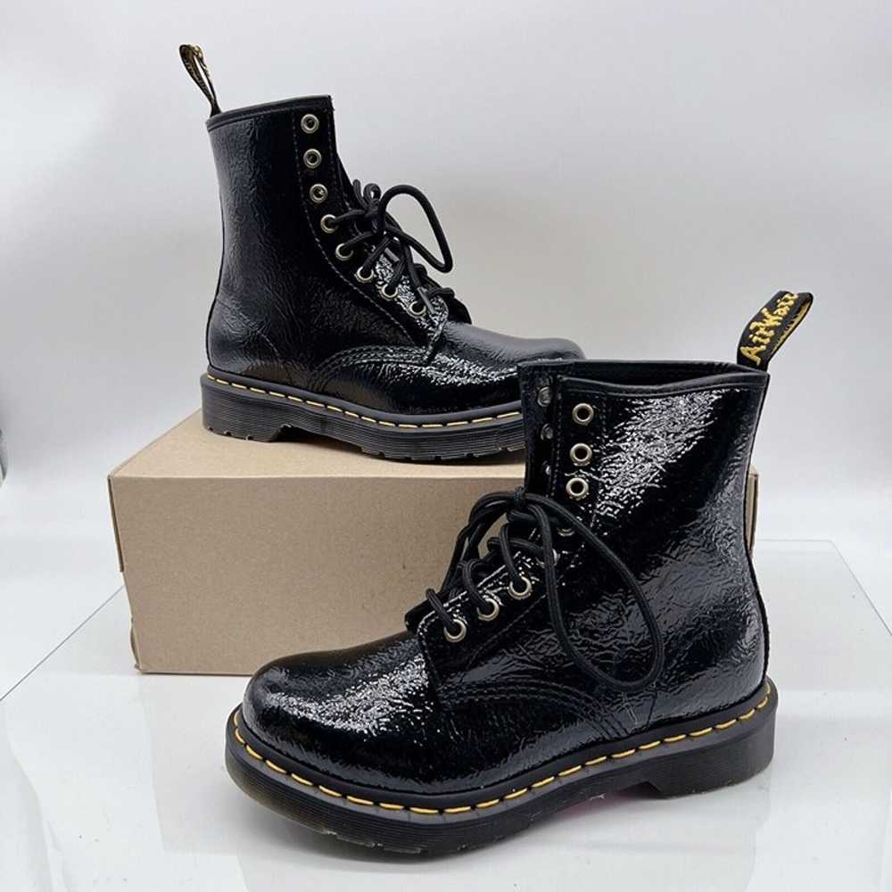 Dr. Martens 1460 8-Eye Lace Up Combat Boots Black… - image 2