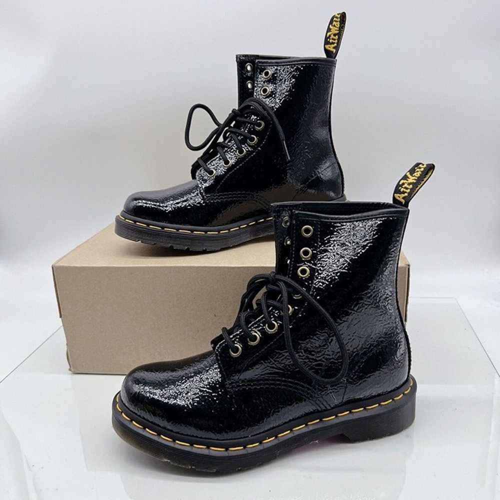 Dr. Martens 1460 8-Eye Lace Up Combat Boots Black… - image 3