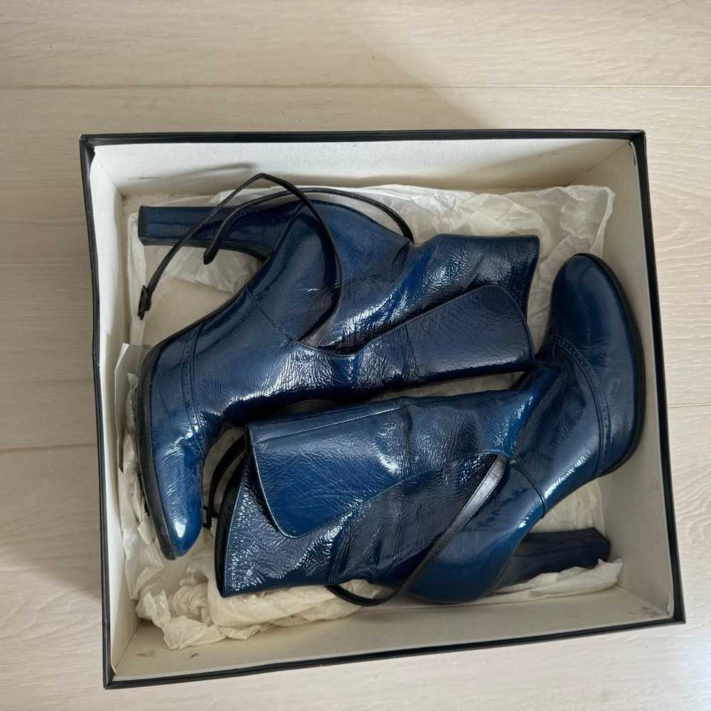 Marc Jacob Geraldine Patent Leather Booties - image 2