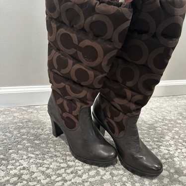 Coach Mid-Heel Rain Boots - image 1