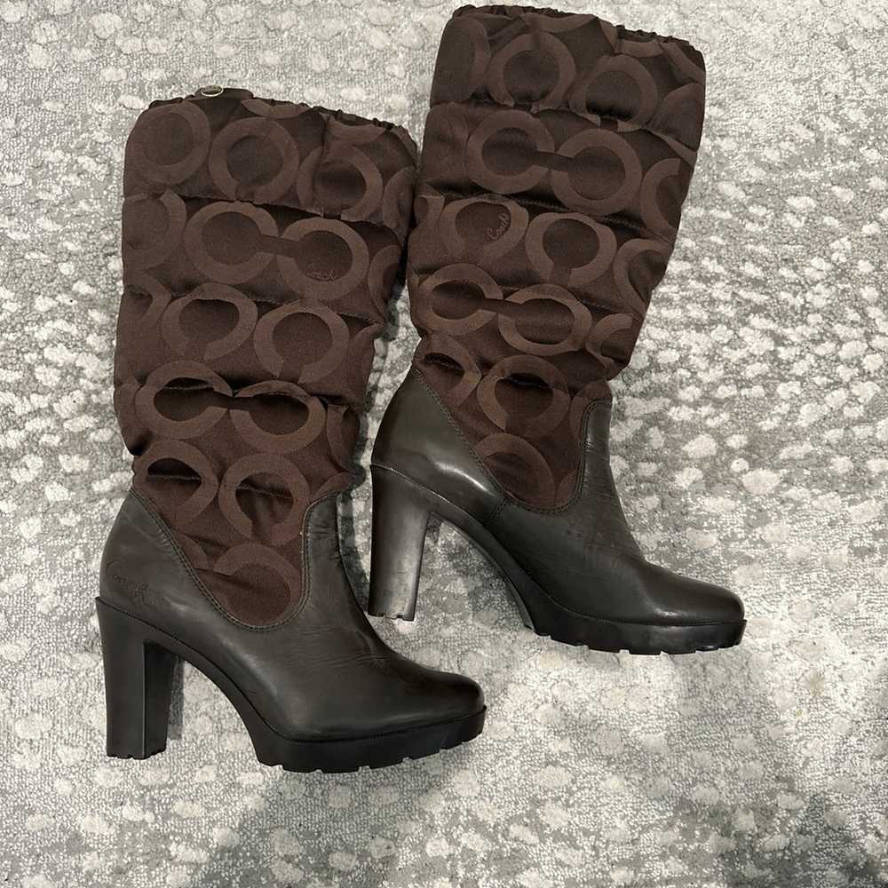 Coach Mid-Heel Rain Boots - image 2