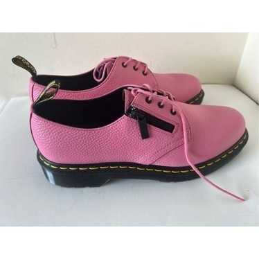 Dr. Martens 1461 w Zip Aunt Sally Tumbled Pink Lea