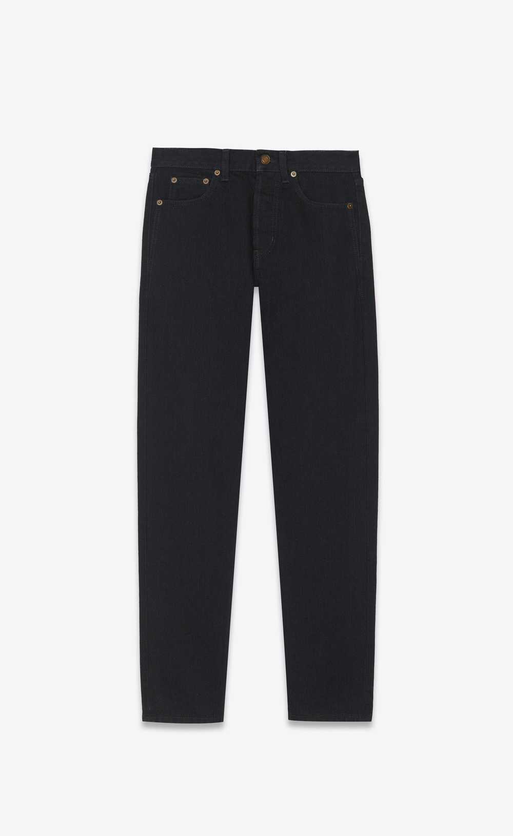 Saint Laurent Paris o1s1wg111224 Slim-fit Jeans I… - image 1