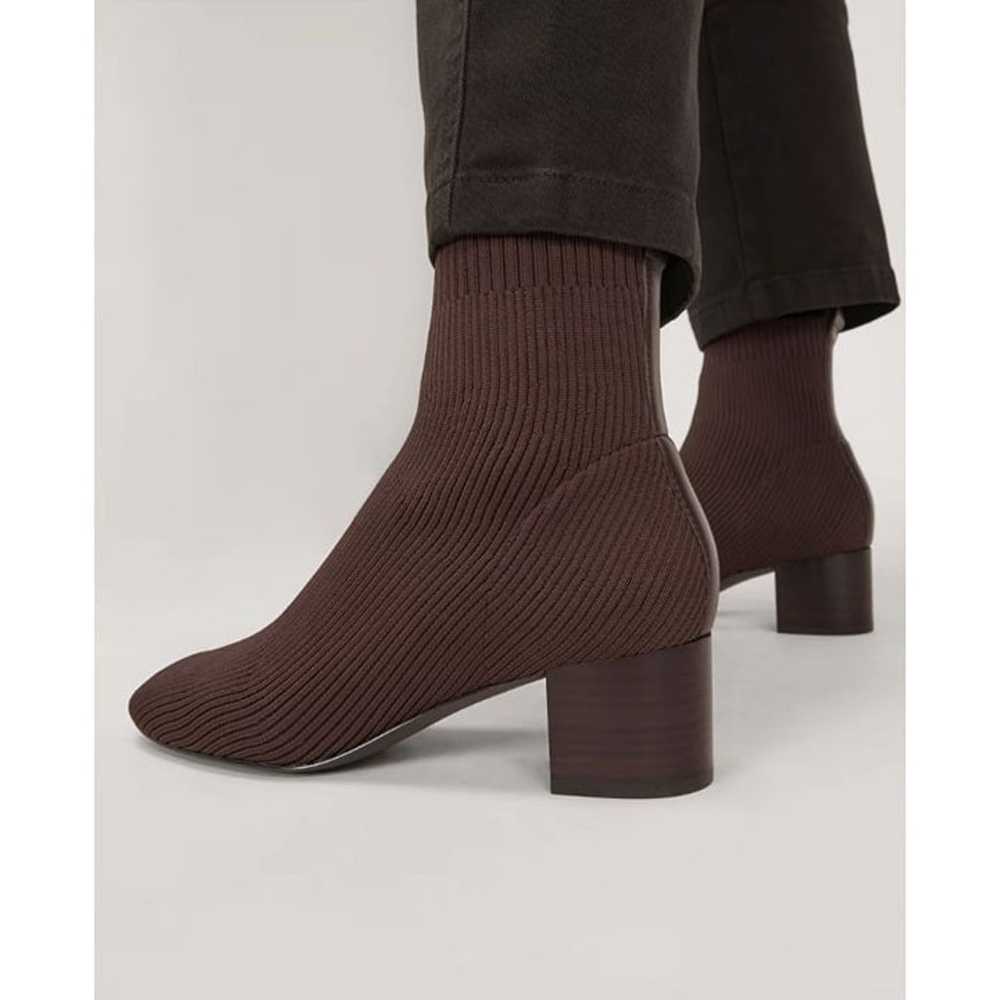 Everlane The Glove Boots in Dark Brown 6.5 New Wo… - image 11