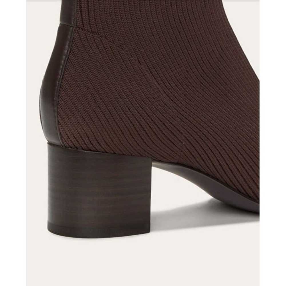 Everlane The Glove Boots in Dark Brown 6.5 New Wo… - image 3