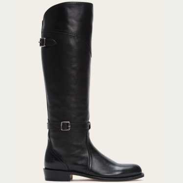 Frye Dorado Riding Black Leather Boots 8