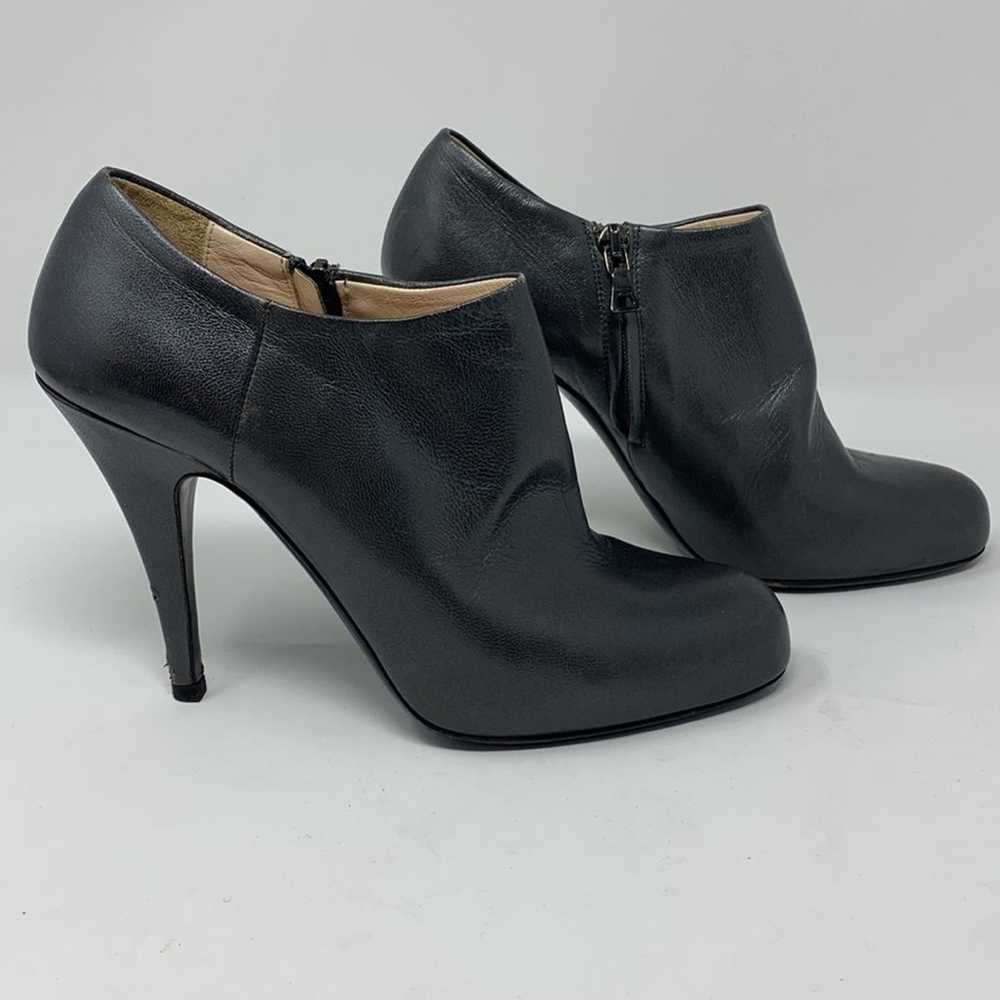 PRADA Mordore Leather Ankle Boots Booties - image 2