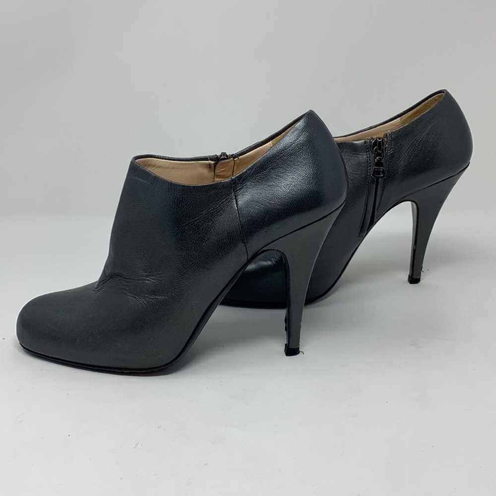 PRADA Mordore Leather Ankle Boots Booties - image 7