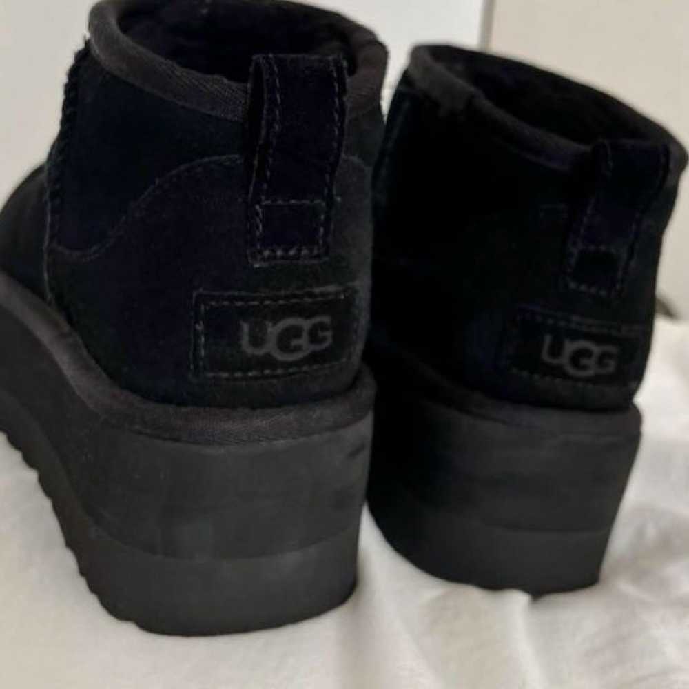 UGG Ultra Mini Black 23.5 Thick Sole - image 12