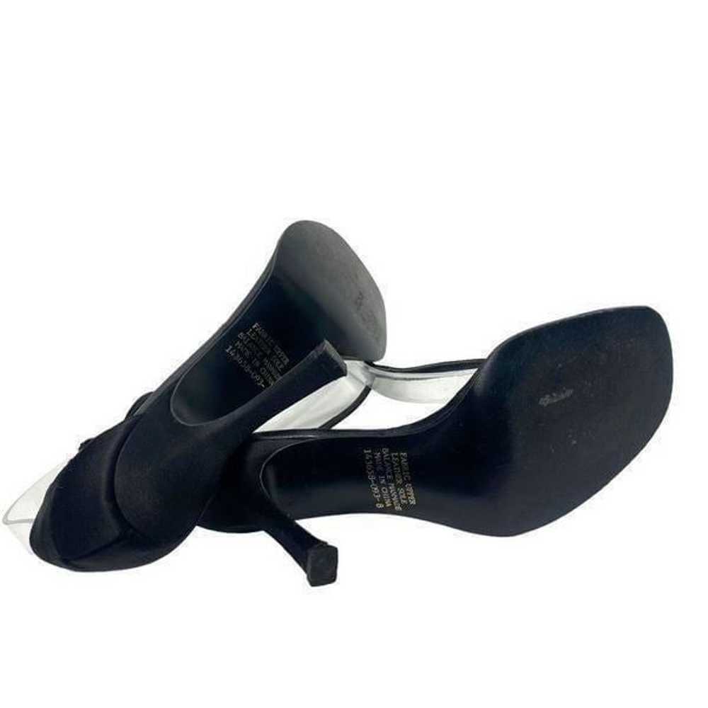 Vintage Colin Stuart Black T-Bar Strappy Heels - image 4