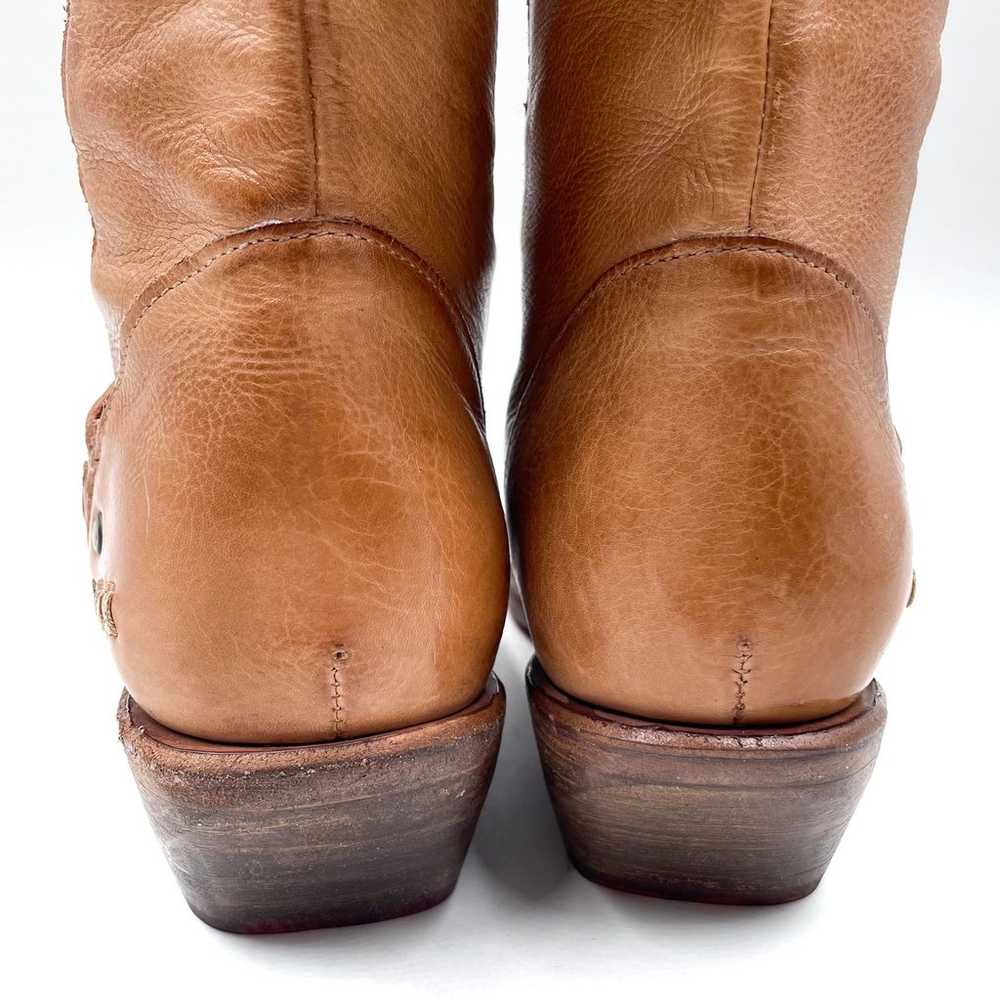 Bed Stu Takoma Riding Boots Tan Leather Knee Tall… - image 10