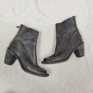 Guidi Horse Leather Open Toe Boots Womens 41 Obje… - image 1