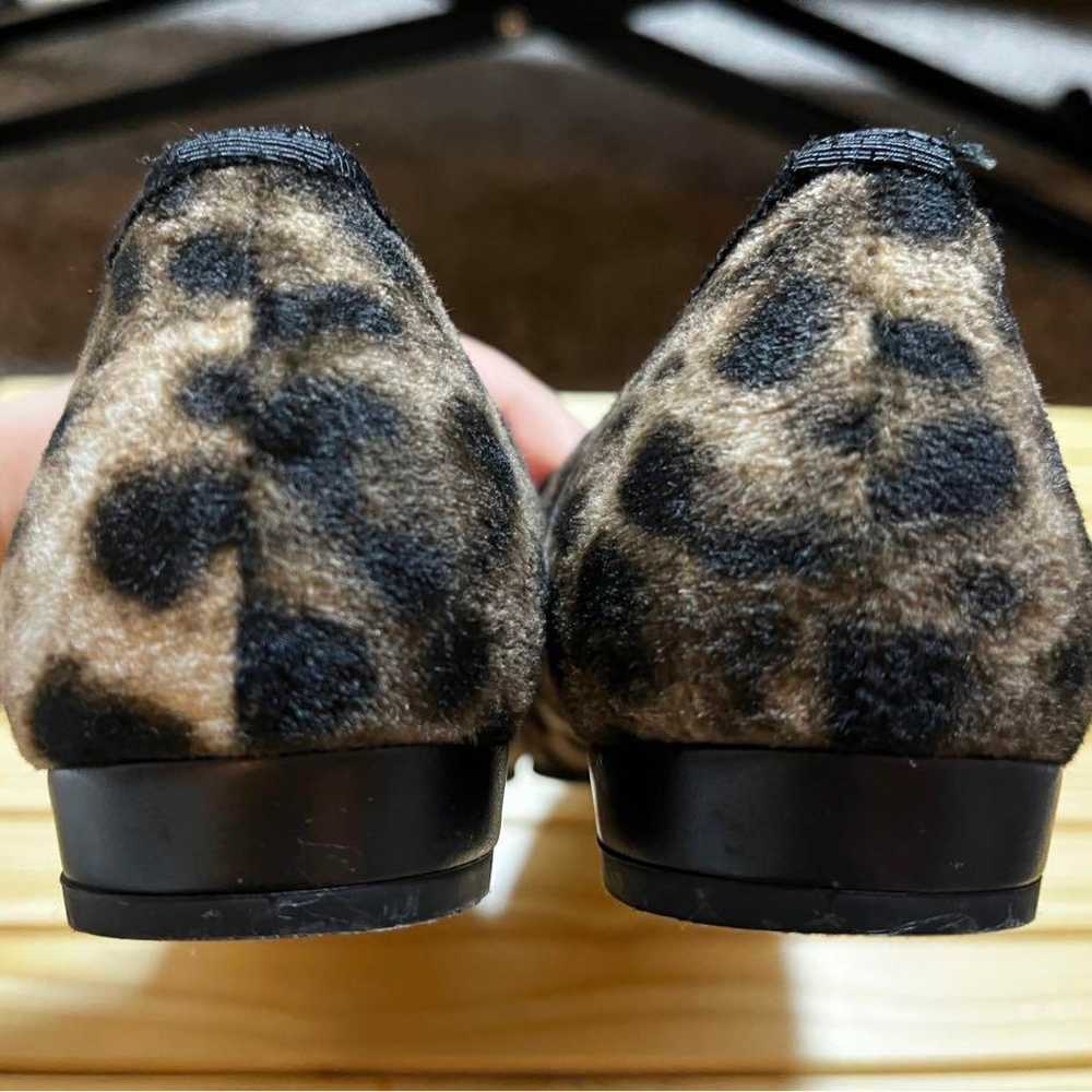 Rutarun Leopard Print Flat Shoes - image 5