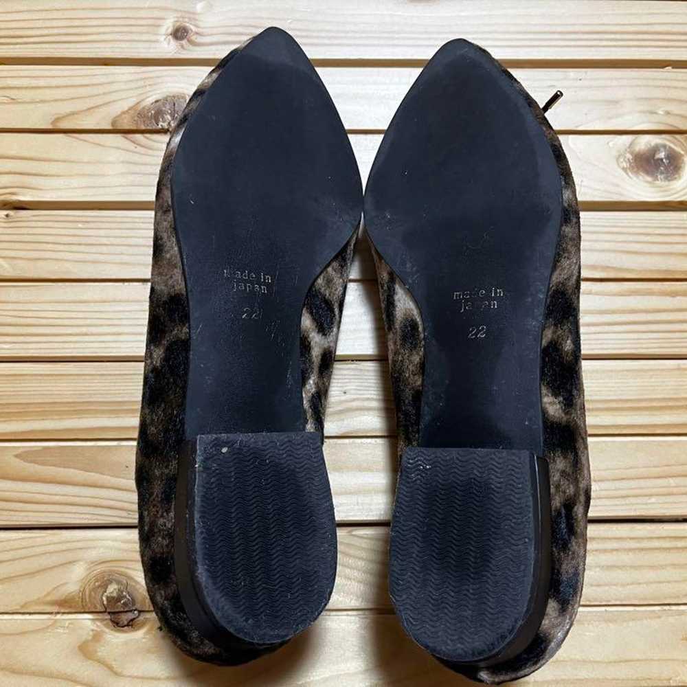 Rutarun Leopard Print Flat Shoes - image 6