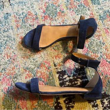 J crew Hadley suede ankle-strap sandals size 8.5