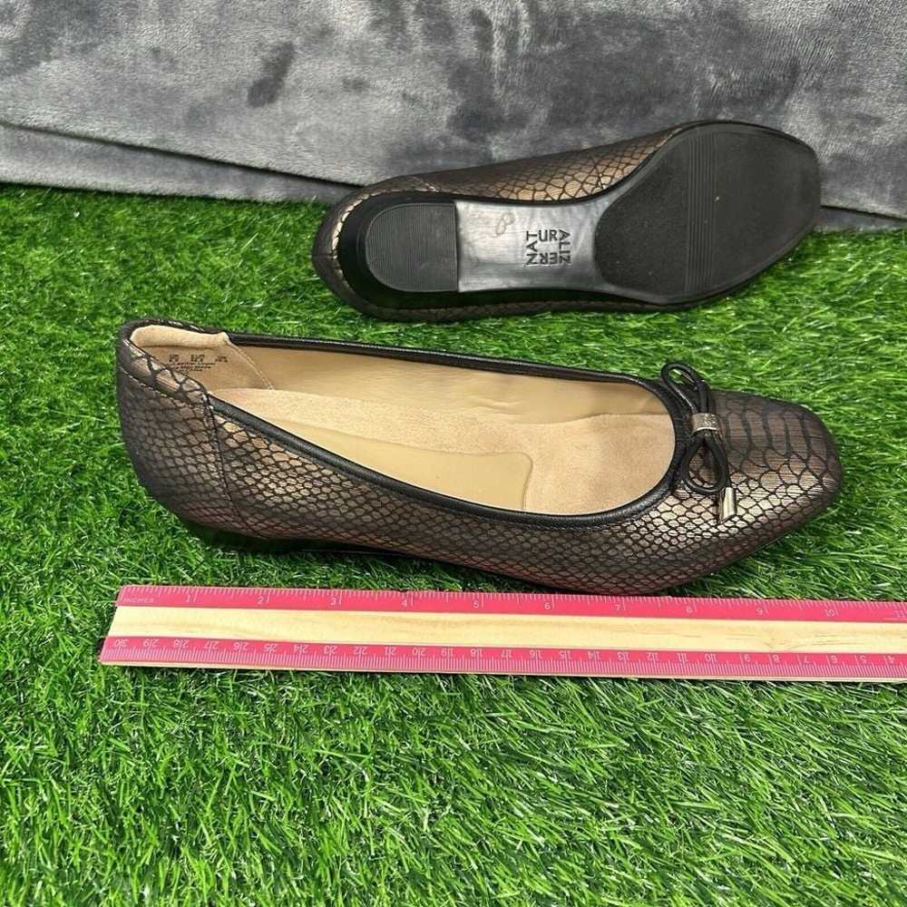 Naturalizer Dove Flats Womens 8.5 M Brown Snakesk… - image 10