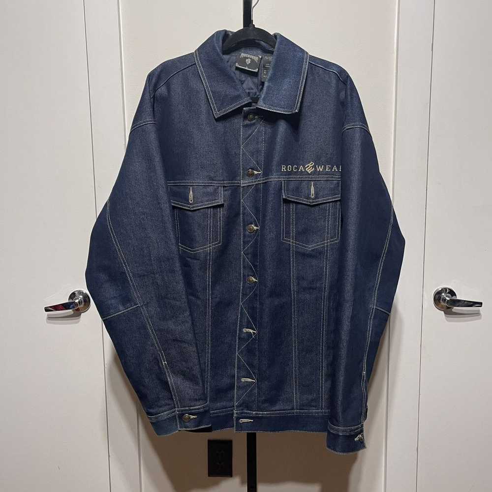 Rocawear × Vintage Rocawear Insulated Denim Chore… - image 1