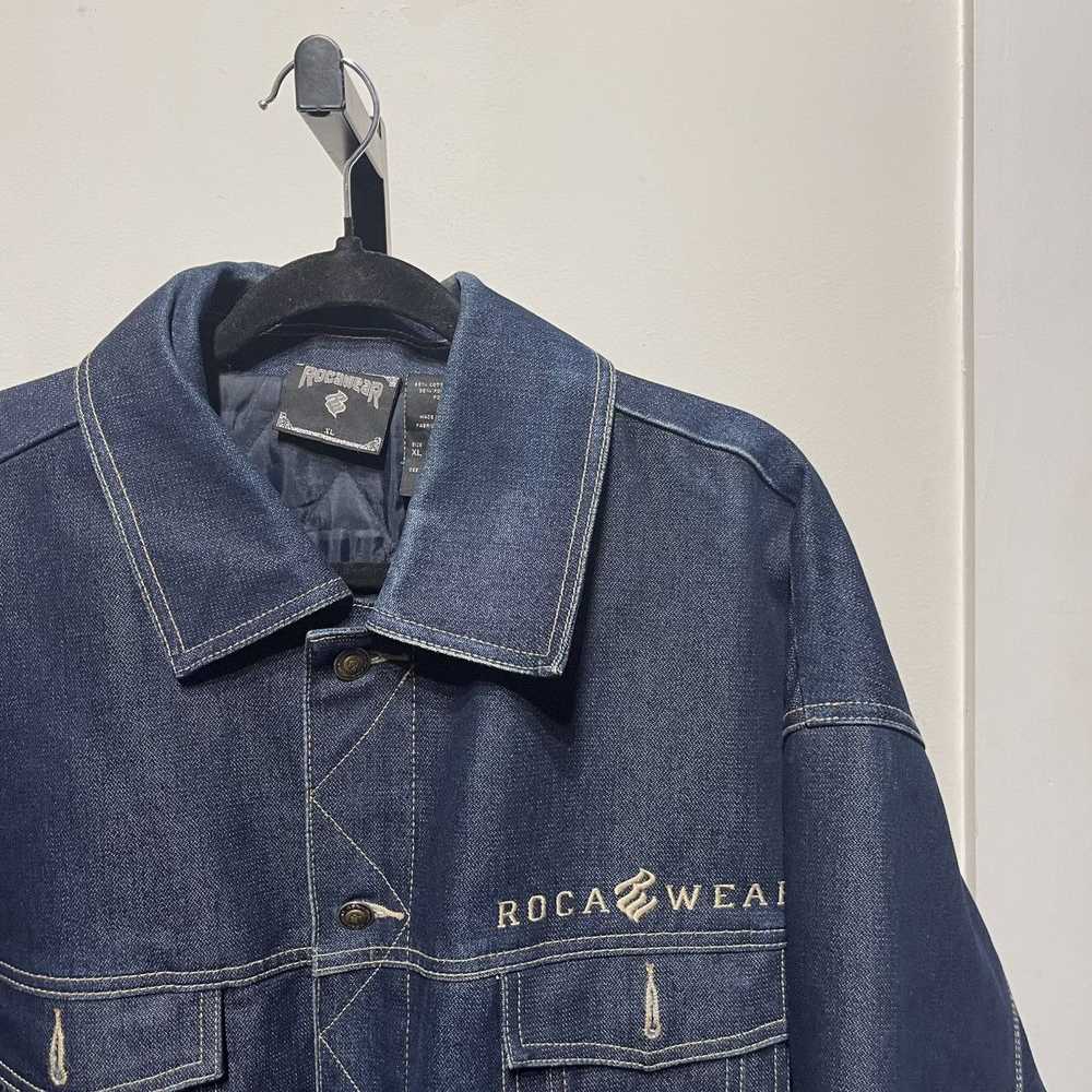 Rocawear × Vintage Rocawear Insulated Denim Chore… - image 2