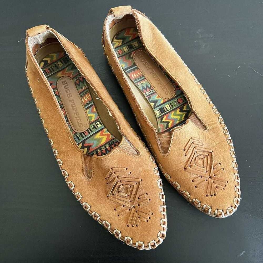 Hush Puppies Women's Leather Embroidered Moccasin… - image 2