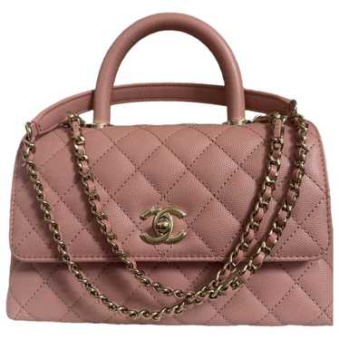 Chanel Coco Handle leather handbag