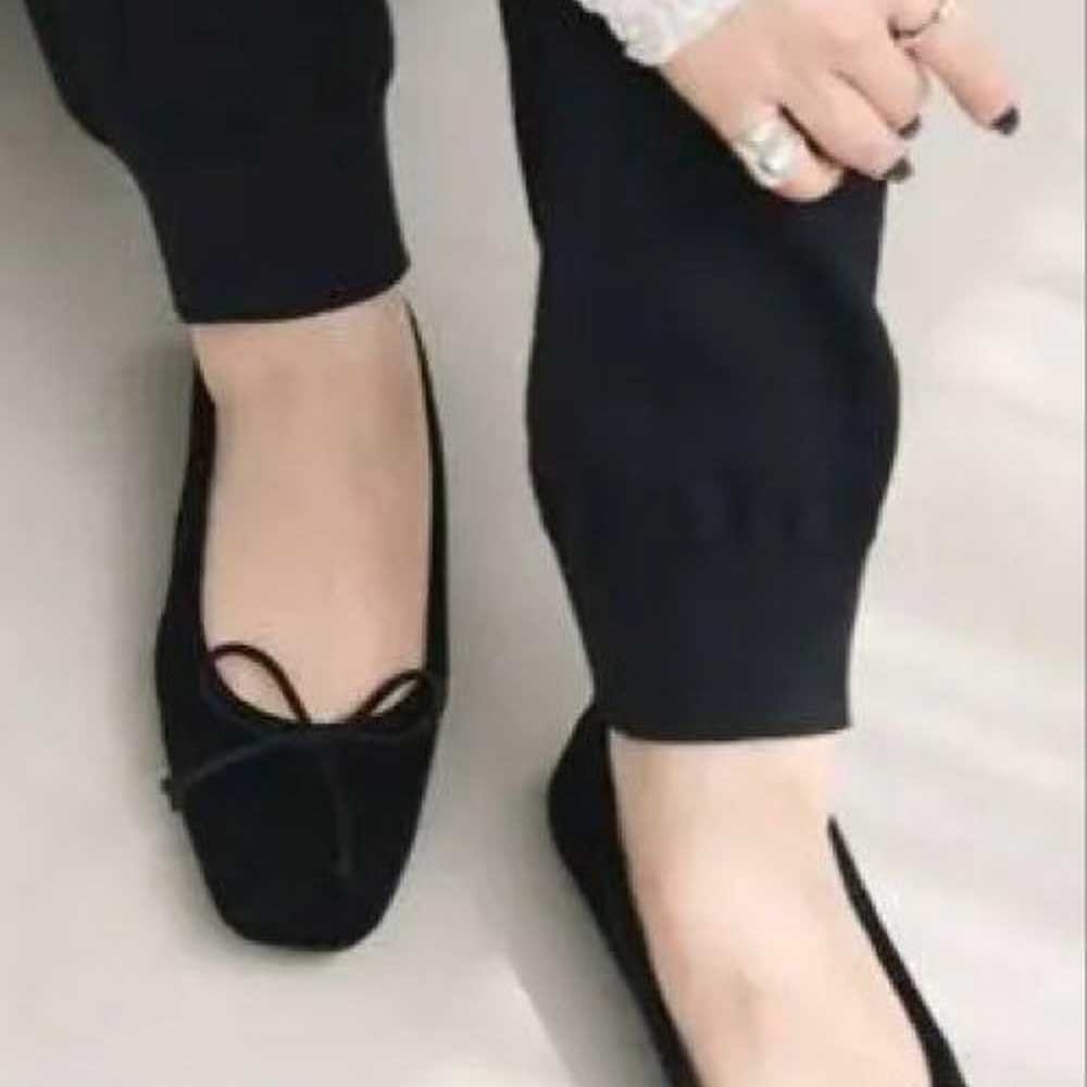 LE TALON Black Flat Shoes 23 - image 1