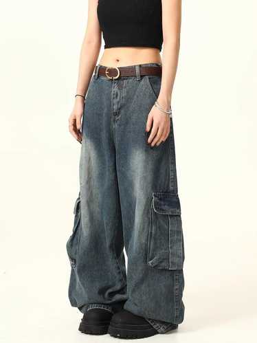 Japanese Brand × Jean × Streetwear Loose wide leg 