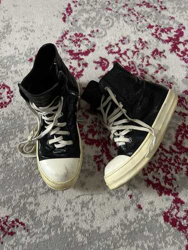 Rick Owens Rick Owens Treated Leather Mainline Ra… - image 1