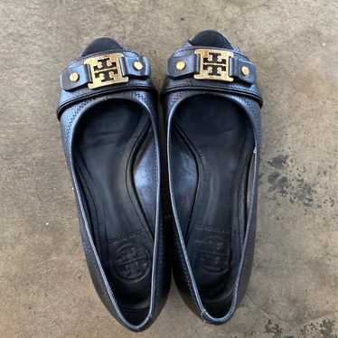 Tory Burch Leather wedge shoes