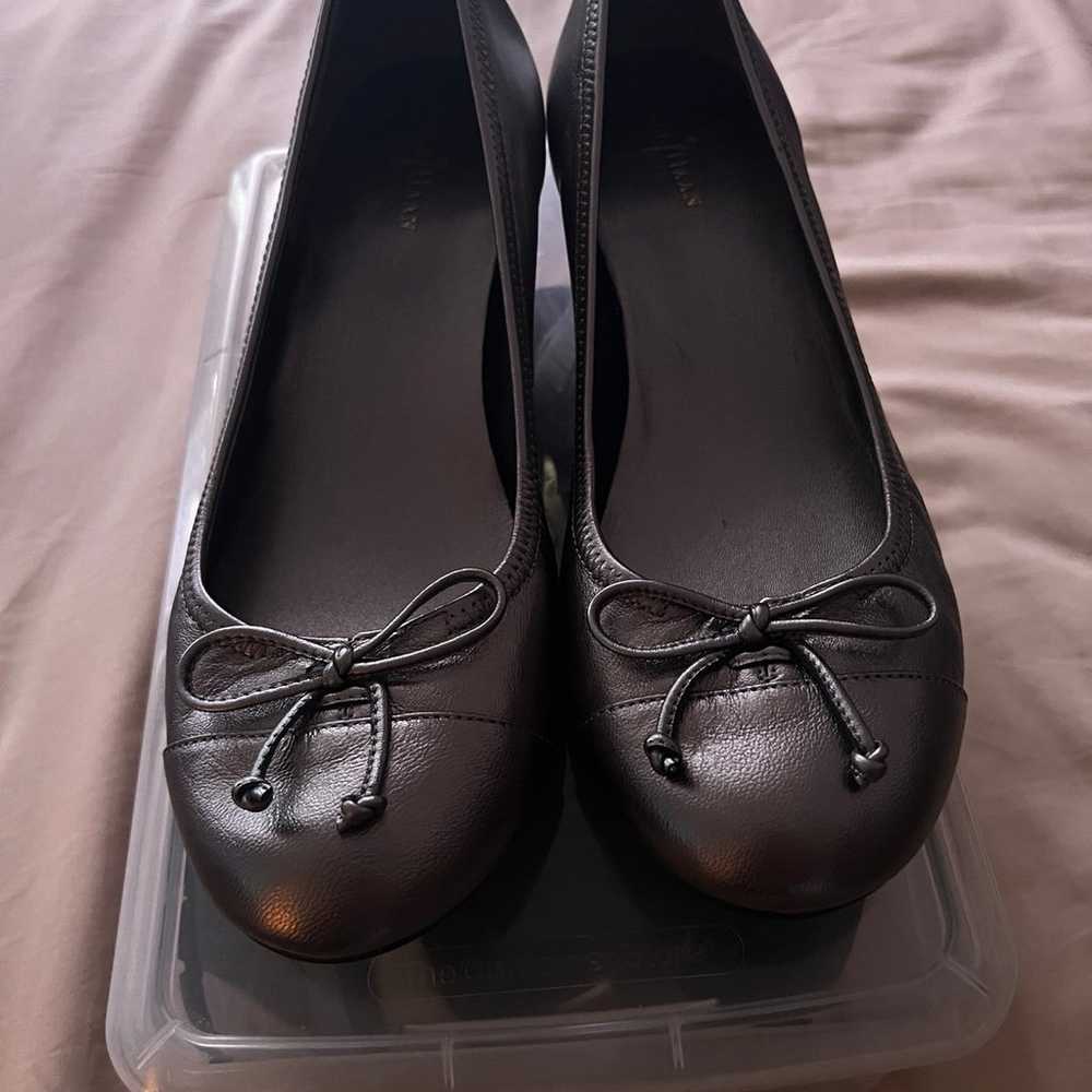 Metallic Cole Haan flats - image 1